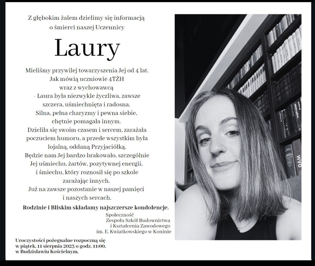 Pożegnanie Laury